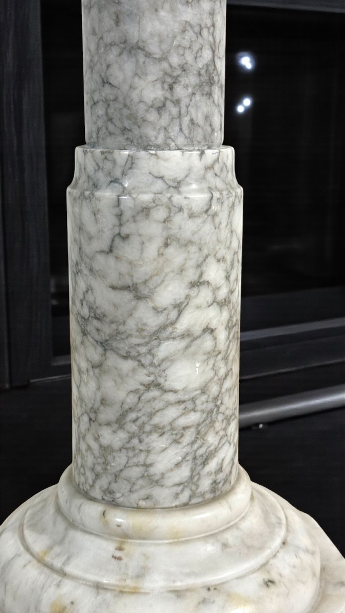 Colonne en Marbre Arabescato-photo-3