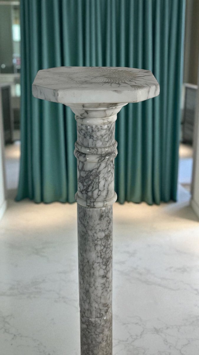 Colonne en Marbre Arabescato-photo-5