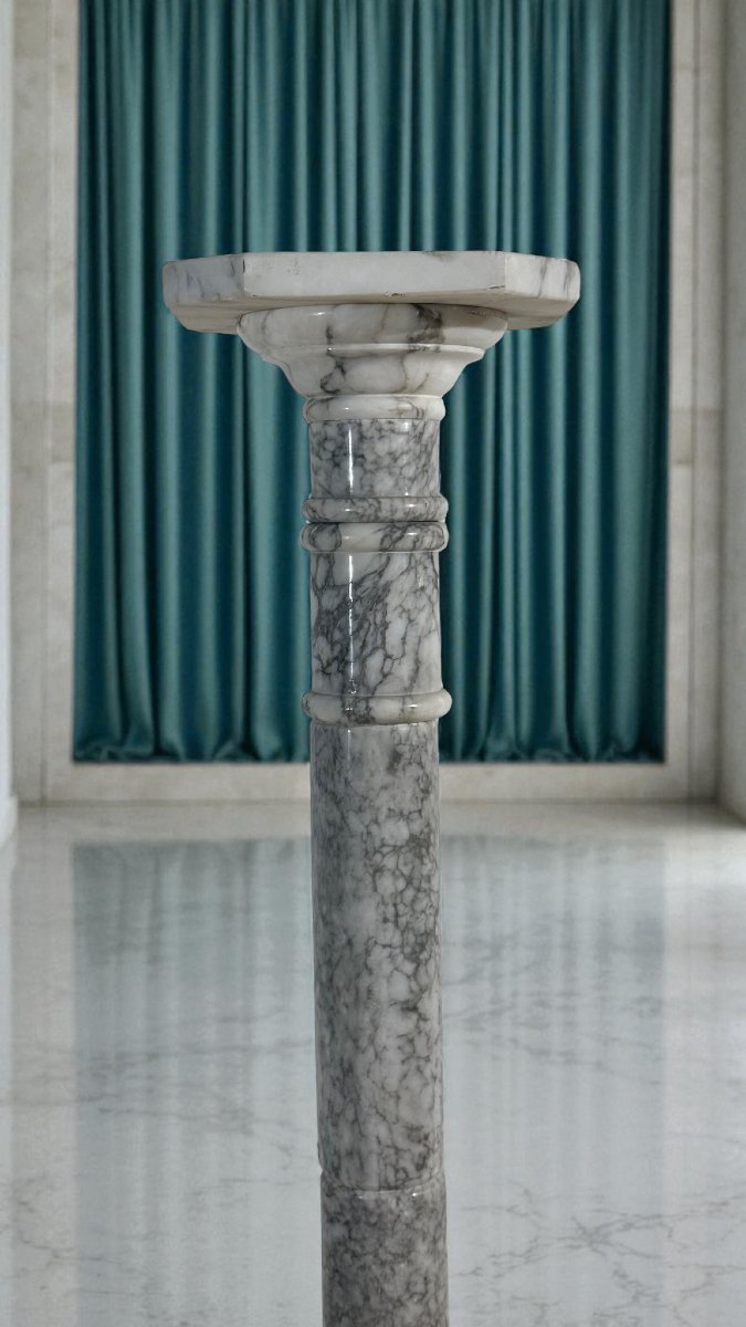 Colonne en Marbre Arabescato-photo-6