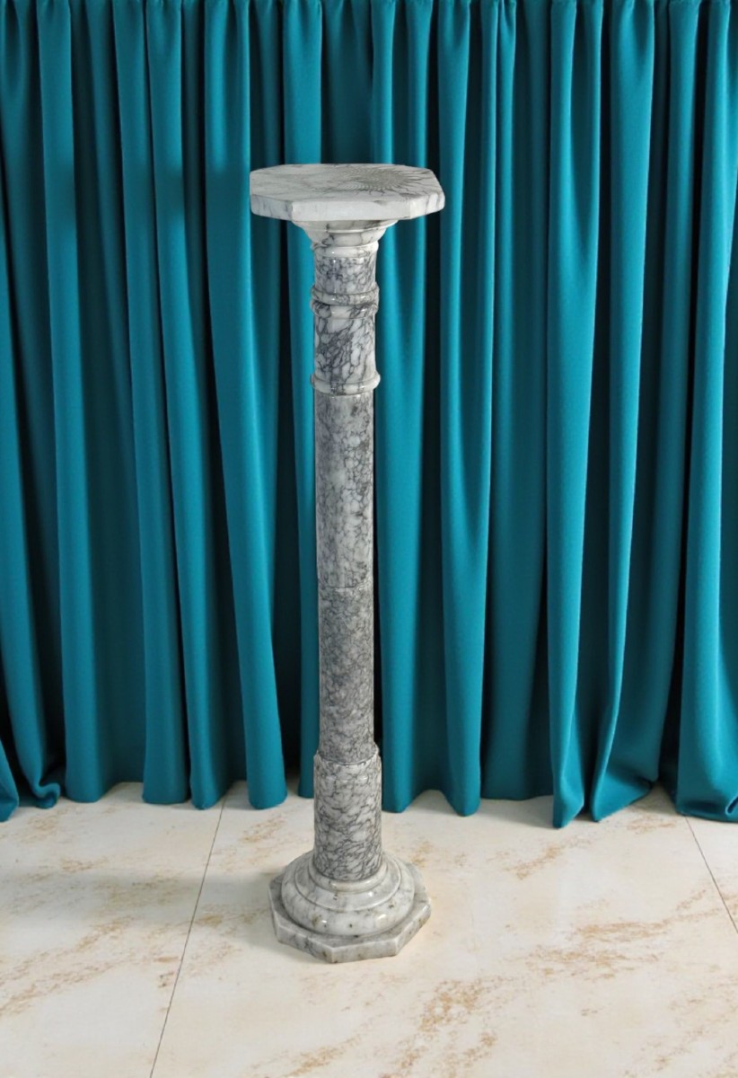 Colonne en Marbre Arabescato