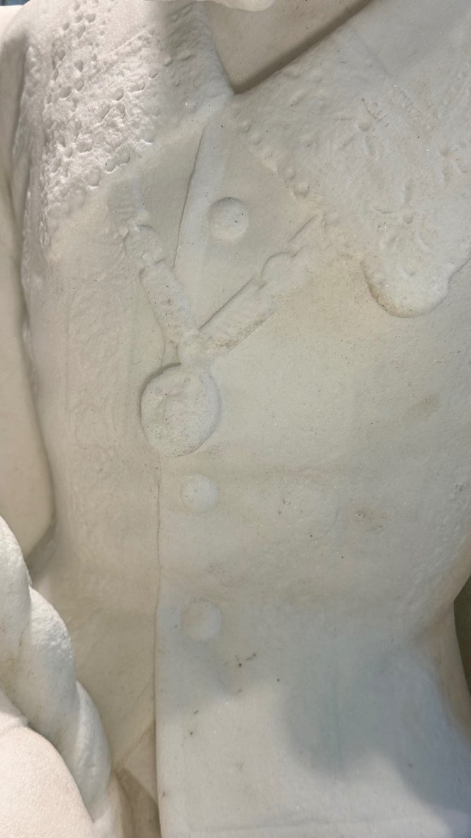 Statue Romeo And Giulietta In White Statuary Carrara Marble -photo-7