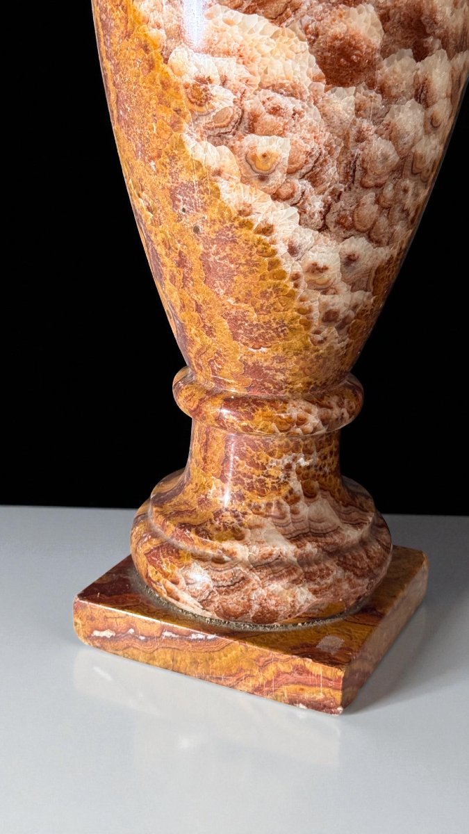 Vases en marbre rouge-photo-2