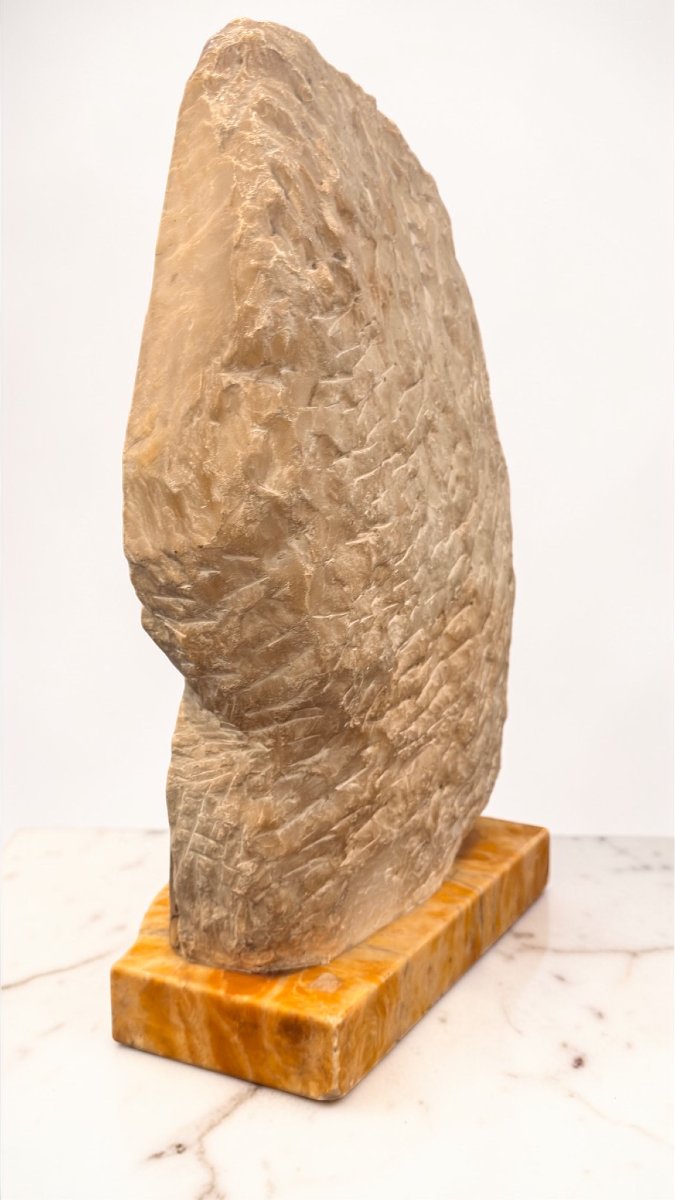 Relif Dante And Beatrice In Marble -photo-5