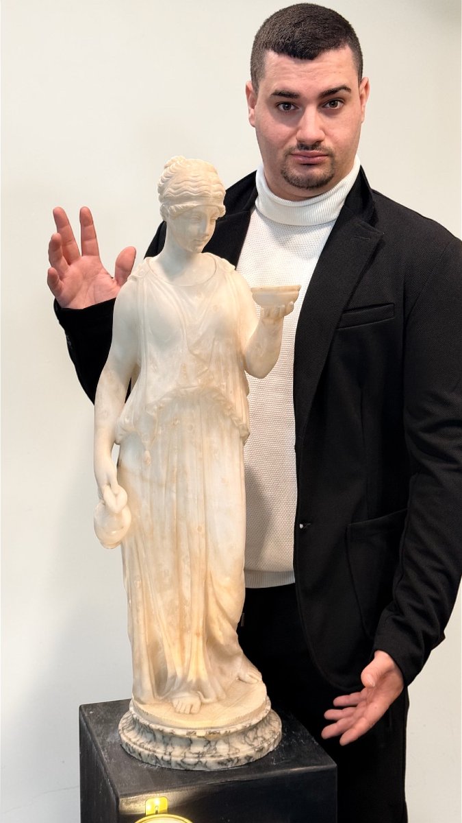 Statue Depicting Greek Goddess Hebe -photo-2