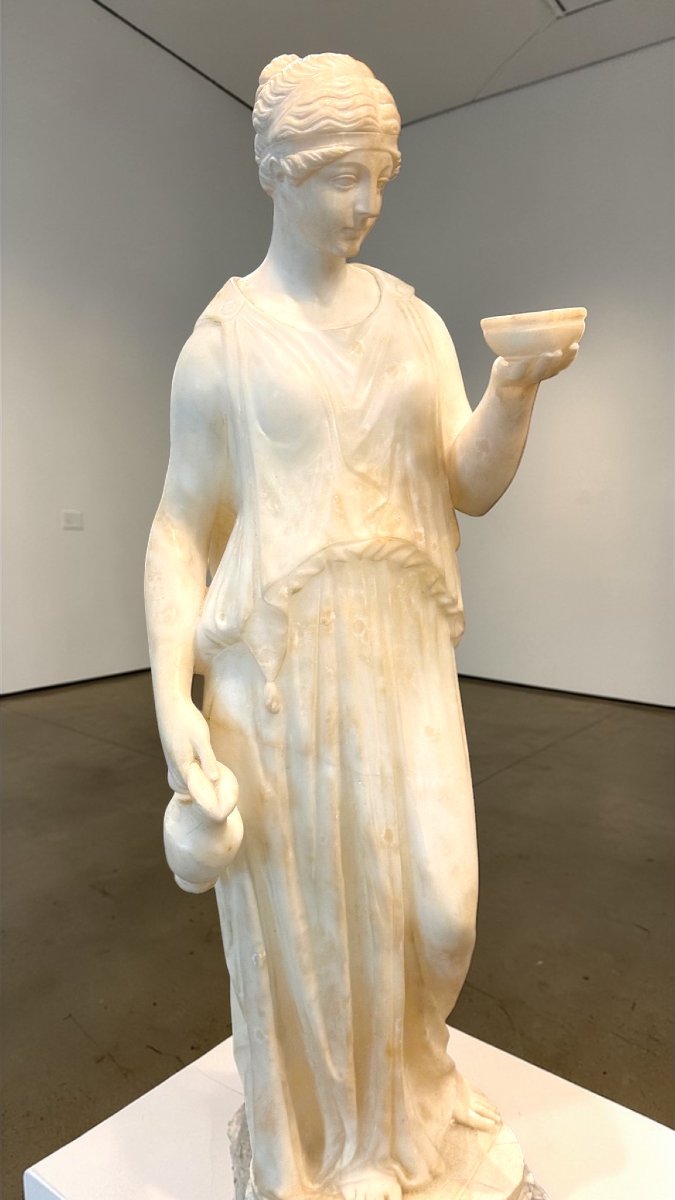 Statue Depicting Greek Goddess Hebe -photo-4