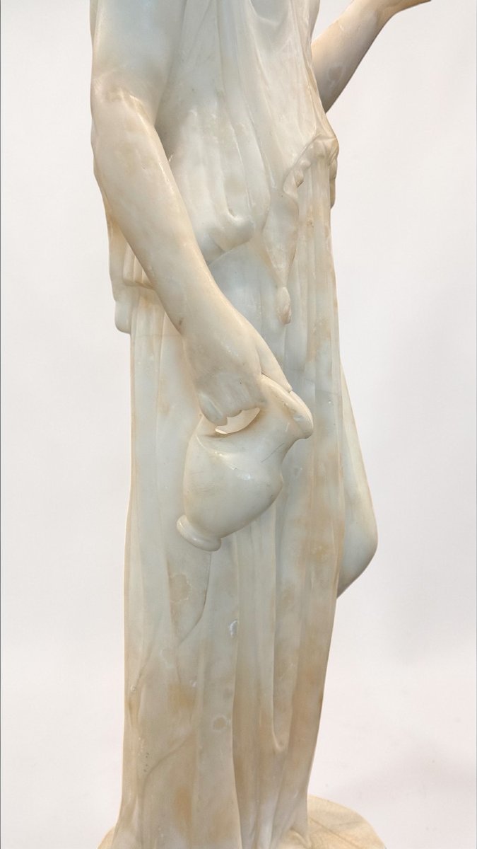 Statue Depicting Greek Goddess Hebe -photo-3