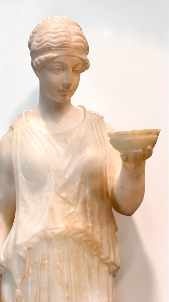 Statue Depicting Greek Goddess Hebe -photo-5