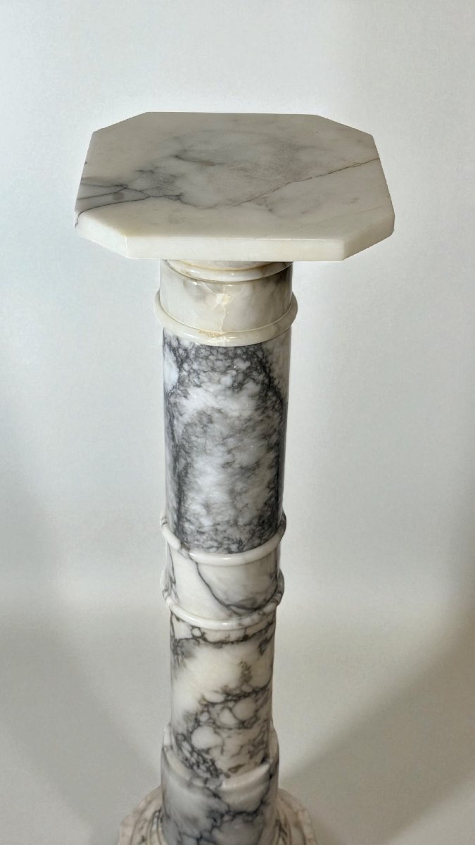 Colonne en Marbre Arabescato-photo-3