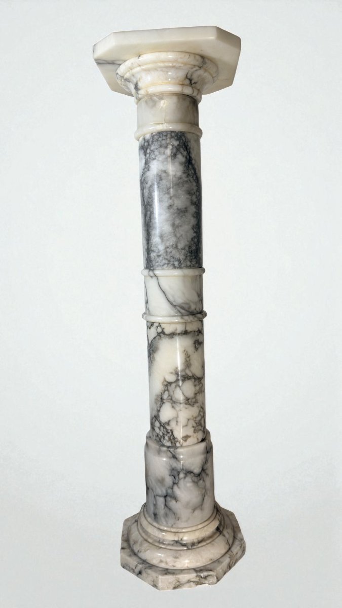 Colonne en Marbre Arabescato-photo-3