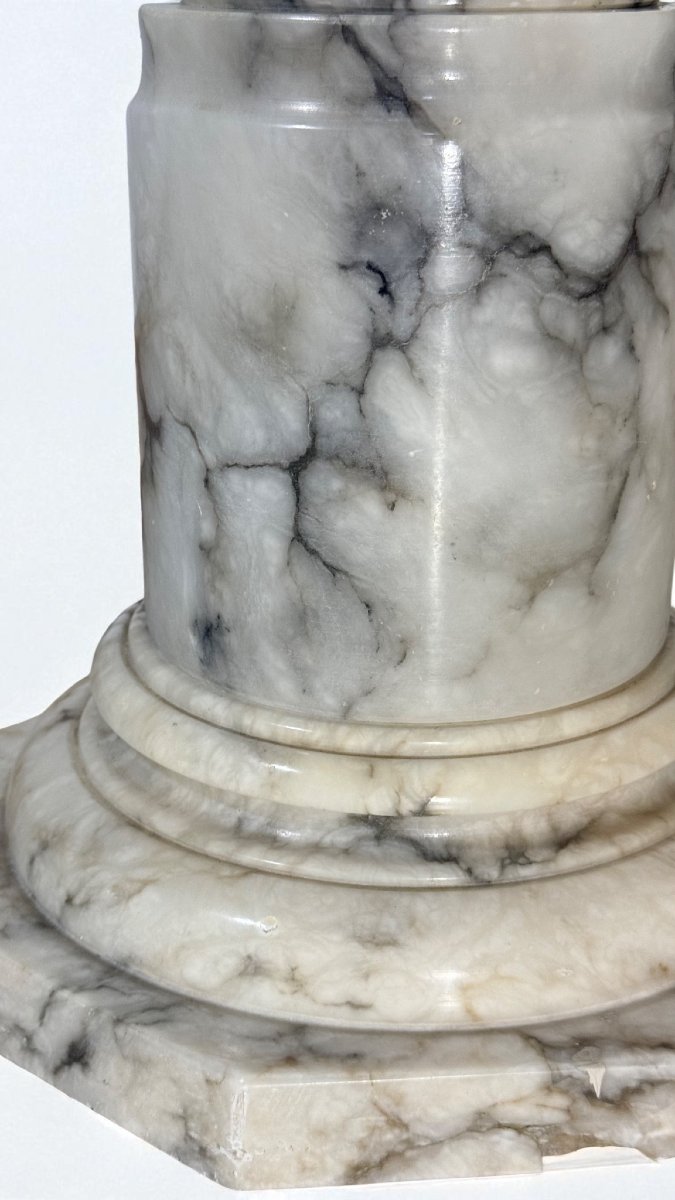 Colonne en Marbre Arabescato-photo-5