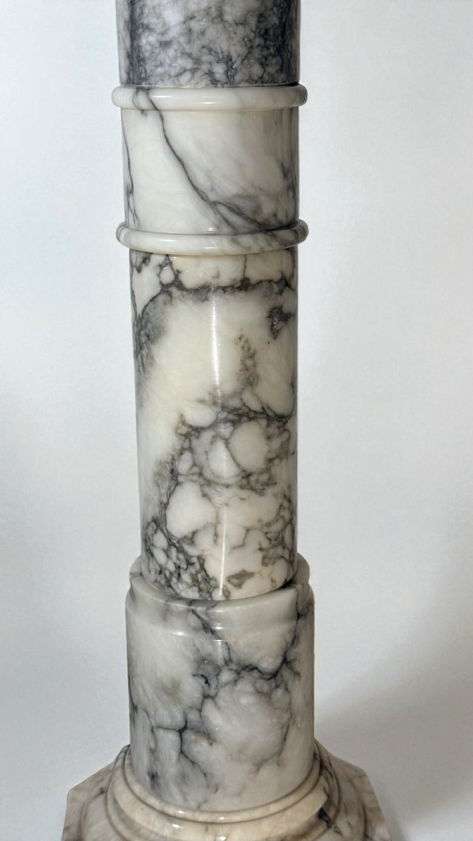 Colonne en Marbre Arabescato-photo-7