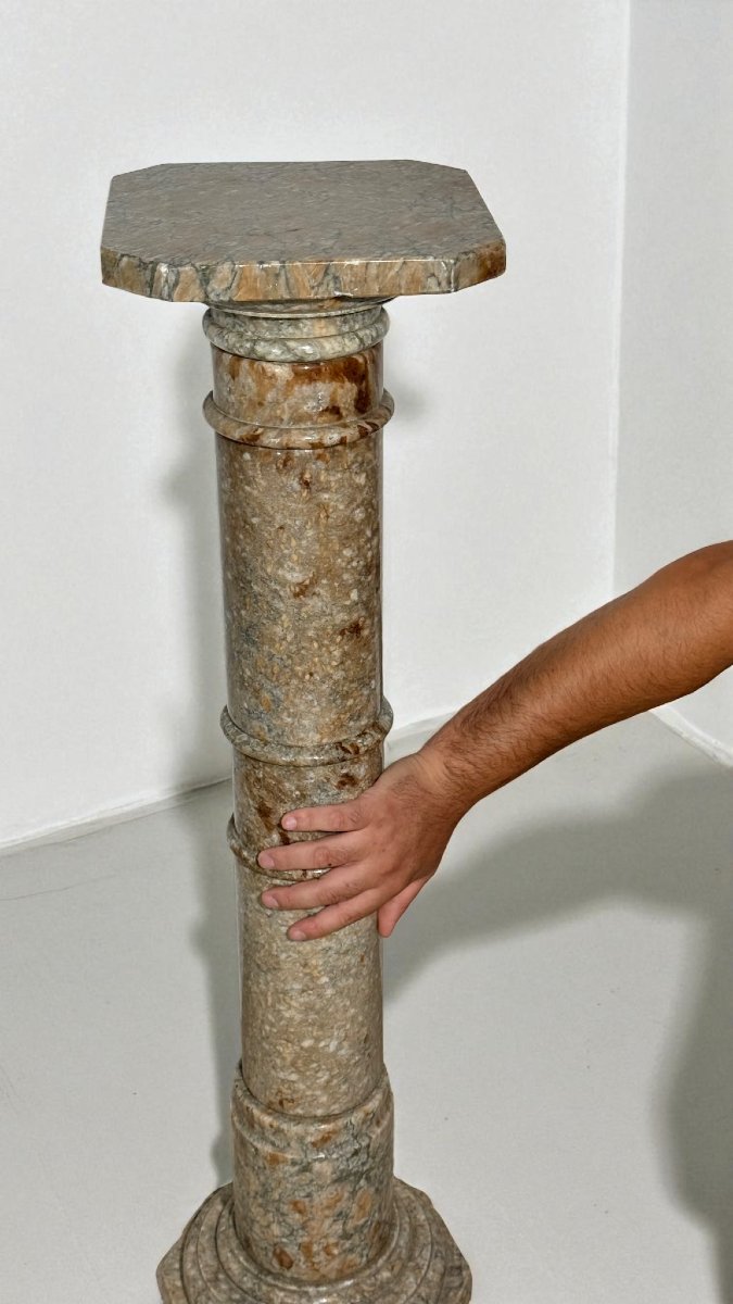 Colonne en Marbre Brecciato-photo-3