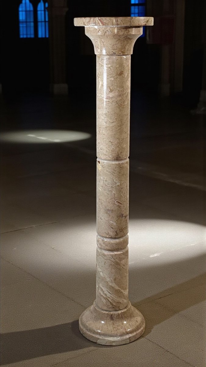 Colonne en marbre beige-photo-7