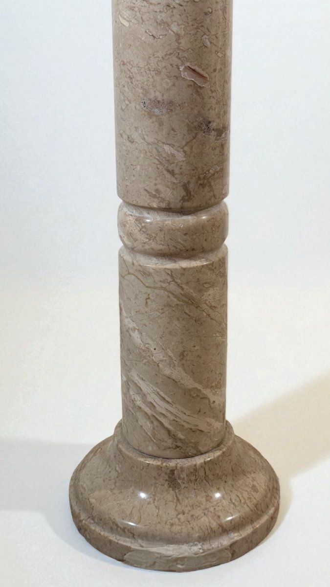 Colonne en marbre beige-photo-8