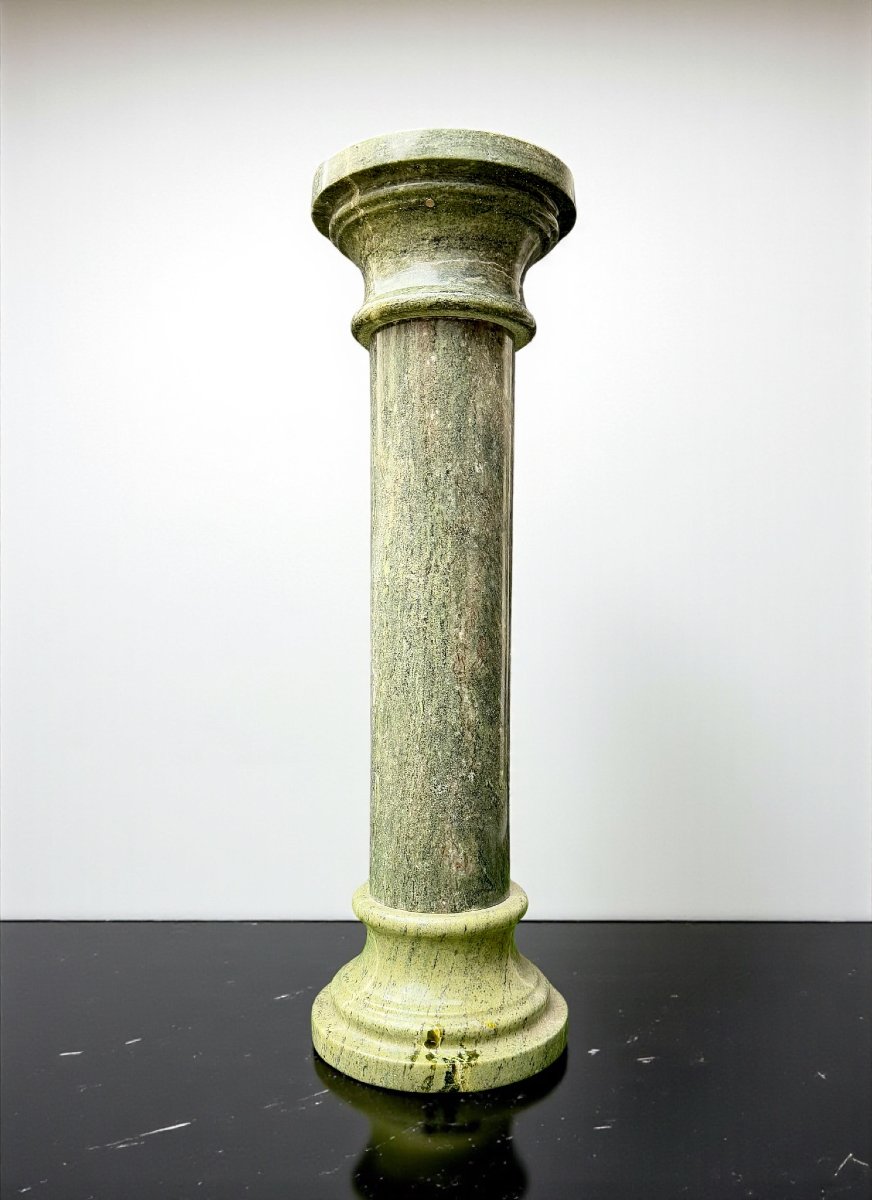 Colonne en marbre vert alpin-photo-6