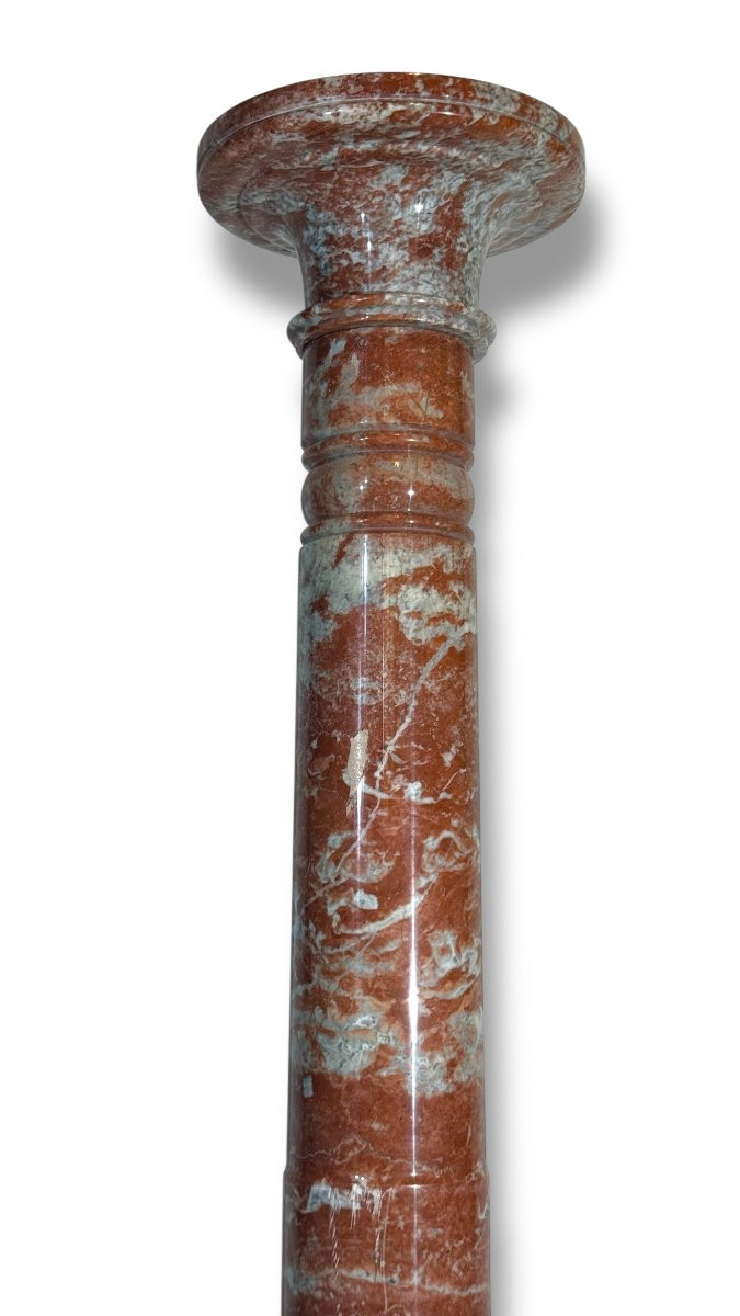 Colonne en marbre rouge-photo-5