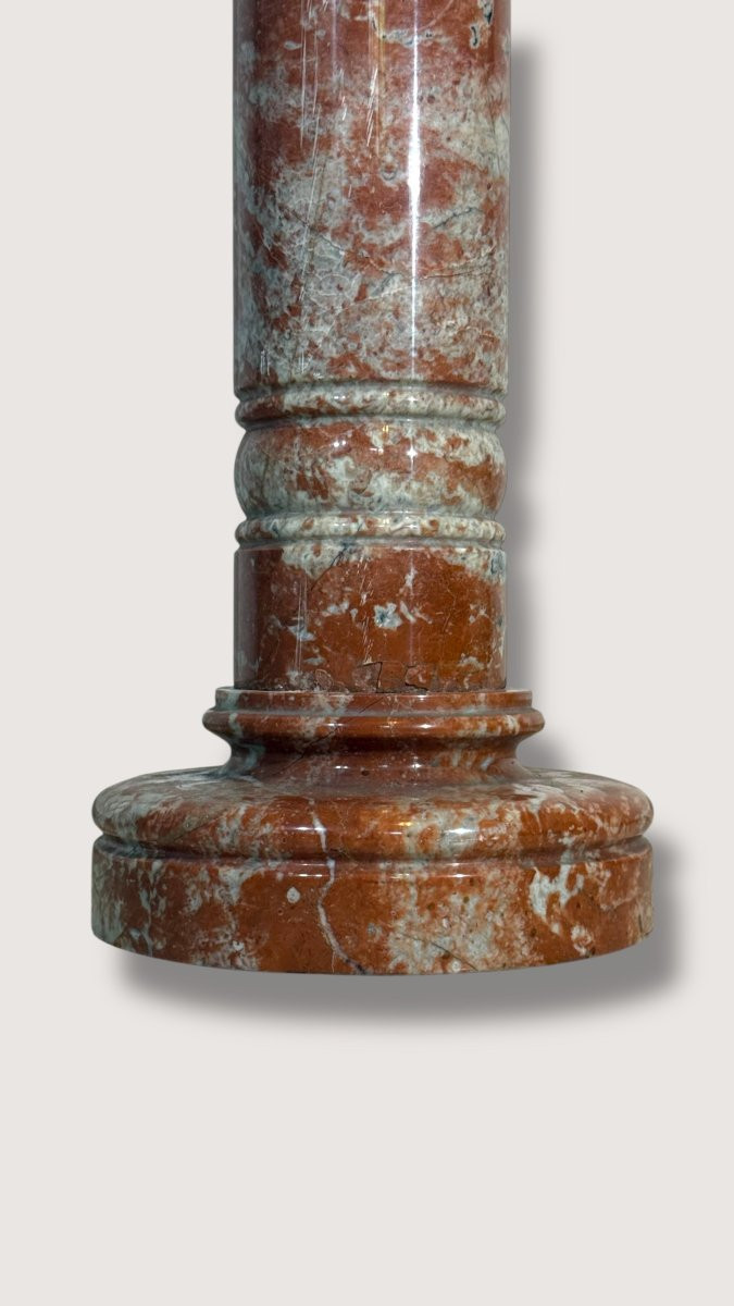 Colonne en marbre rouge-photo-6