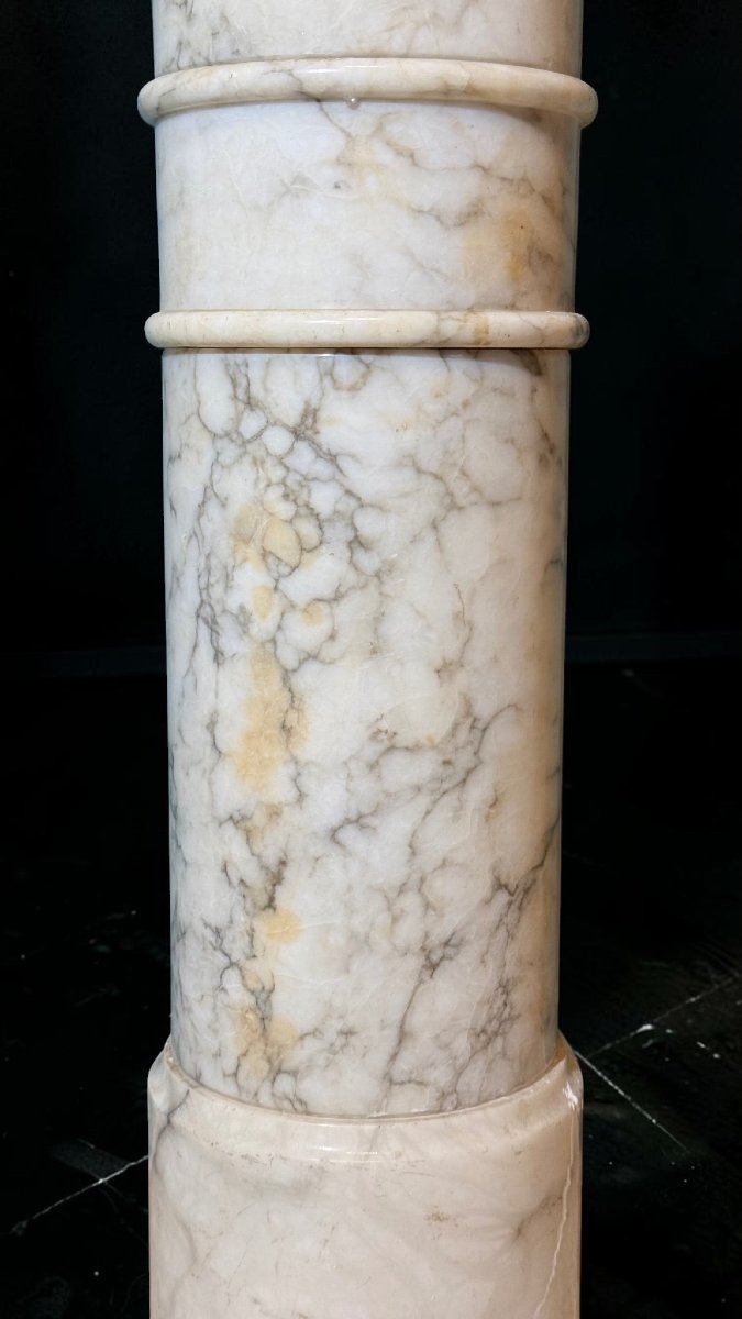 Colonne en Marbre Arabescato-photo-4