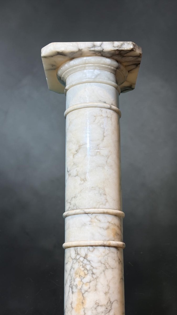 Colonne en Marbre Arabescato-photo-1
