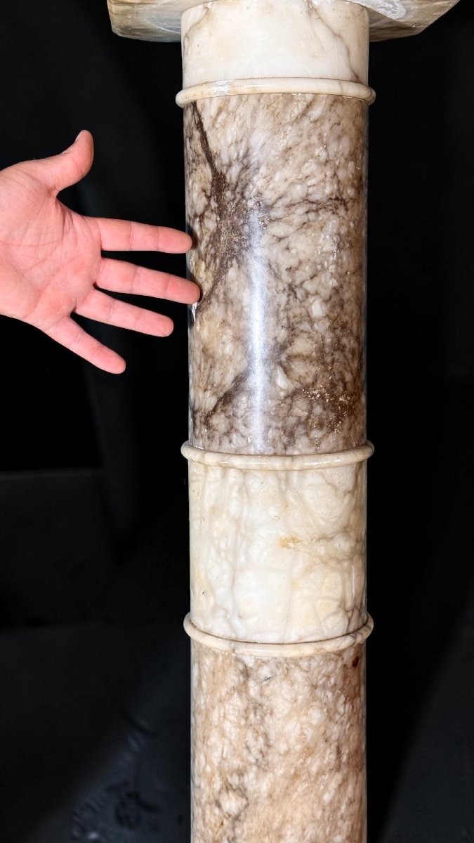 Colonne en Marbre Arabescato-photo-4