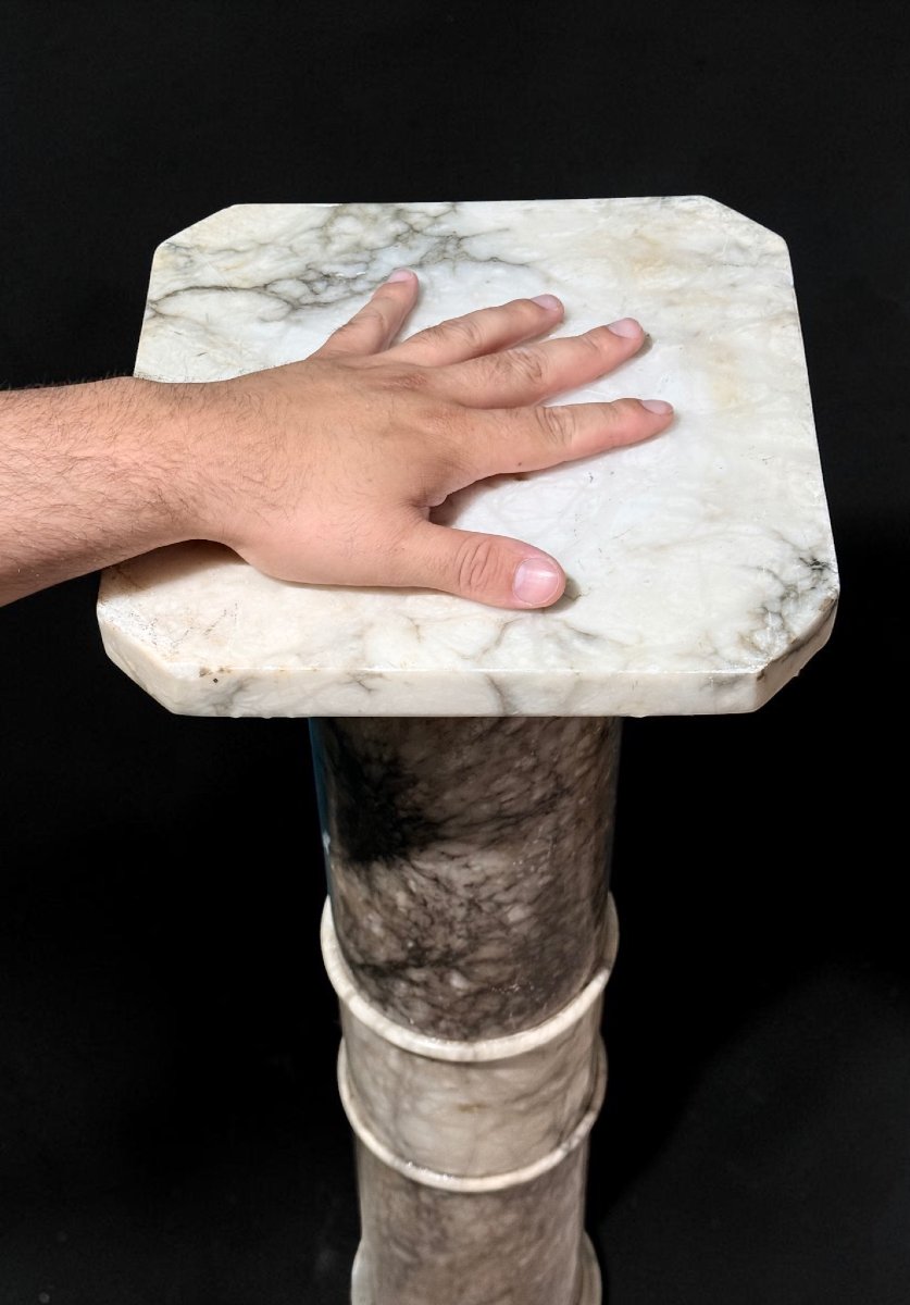 Colonne en Marbre Arabescato-photo-1