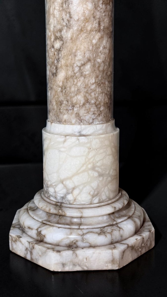 Colonne en Marbre Arabescato-photo-2