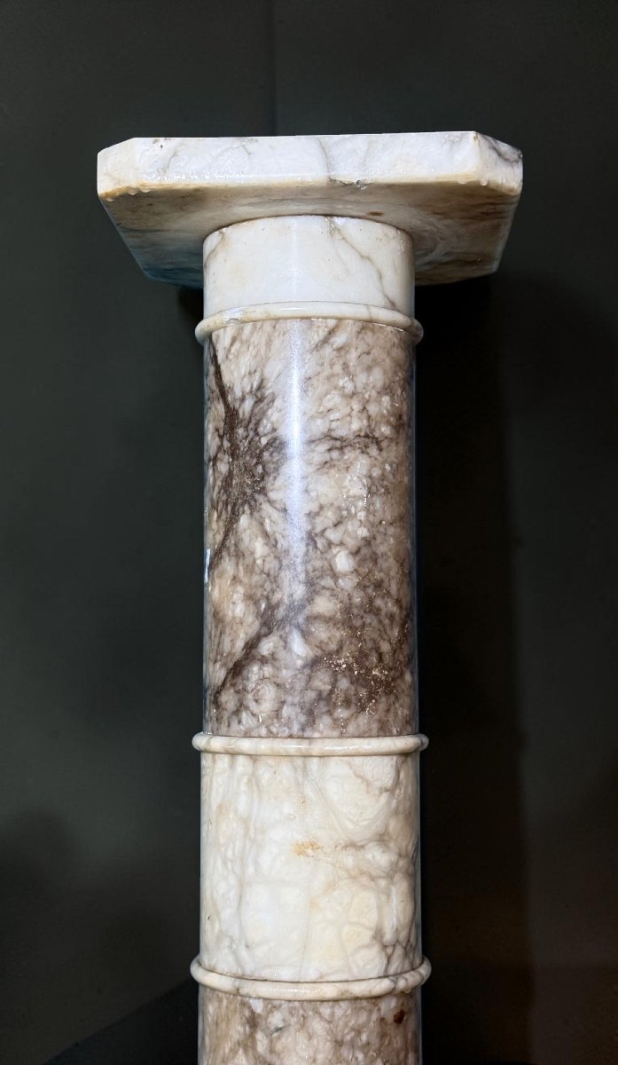 Colonne en Marbre Arabescato-photo-3