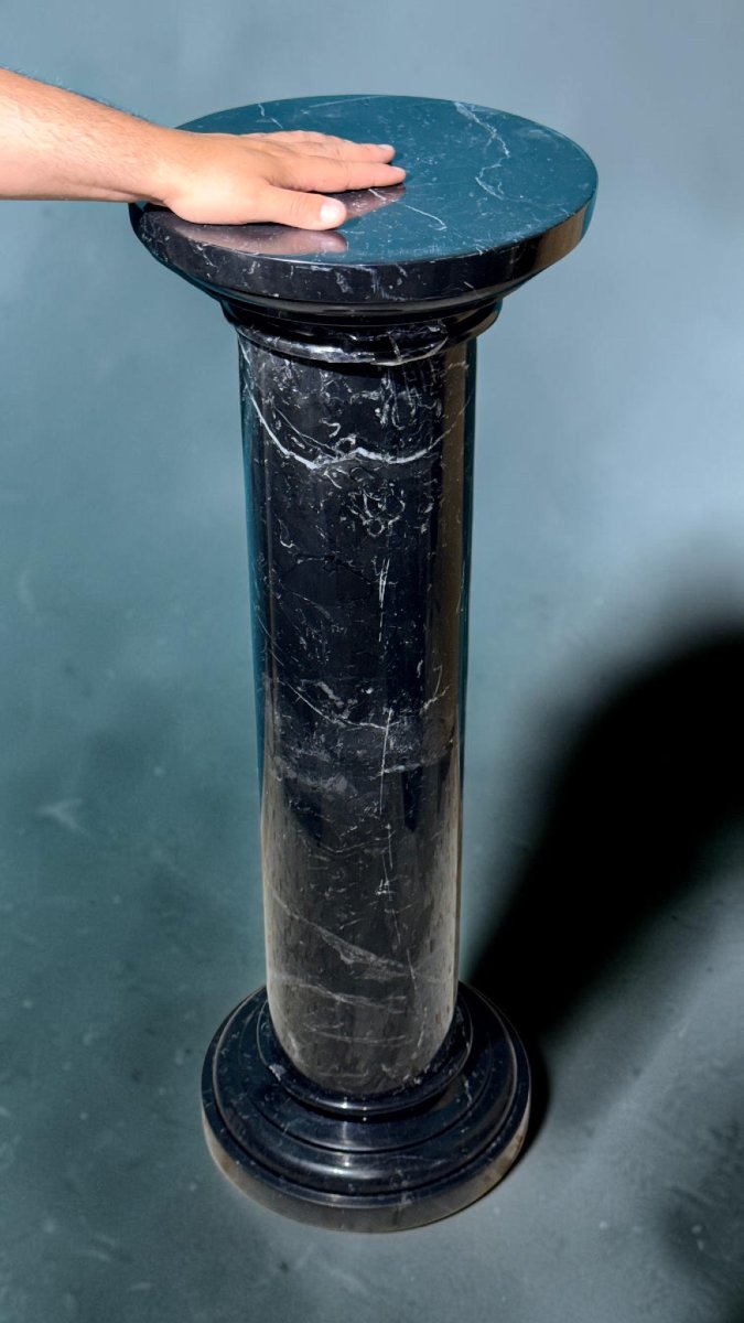 Colonne en Marbre Noir-photo-3