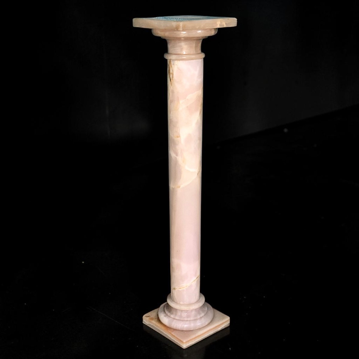 Chapiteau/Colonne en Marbre Rose