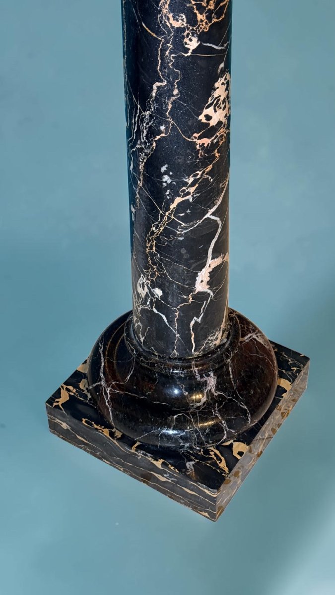 Colonne en Marbre noir Portoro-photo-6