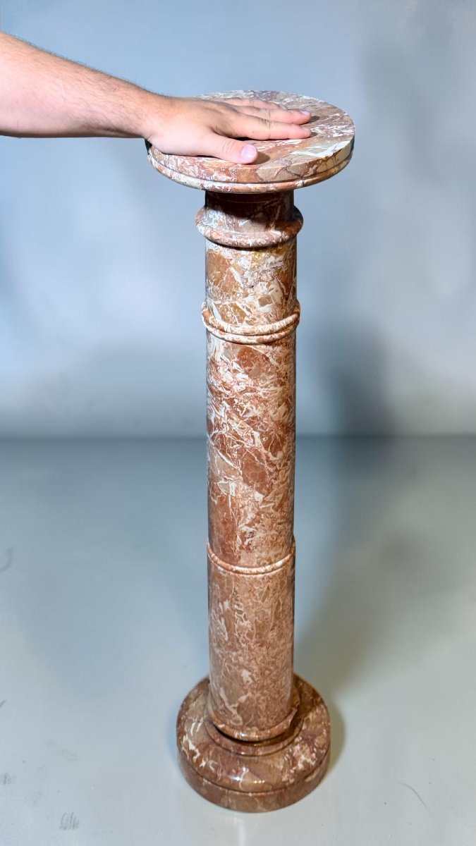 Colonne en Marbre Rouge-photo-2