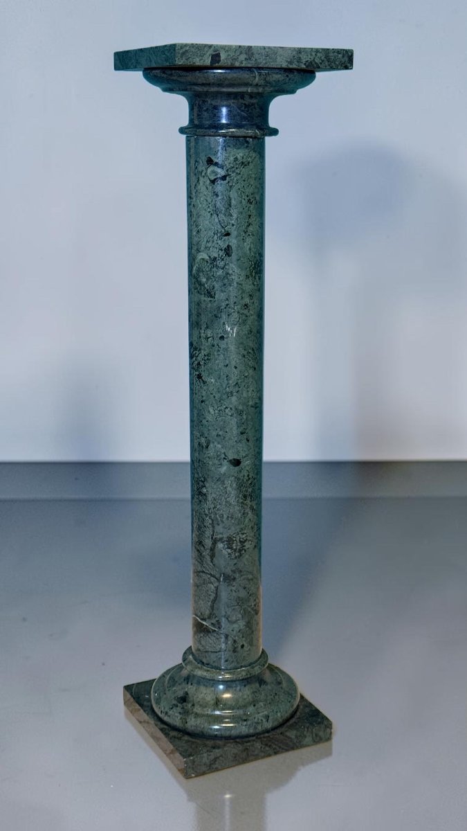 Green Marble Column