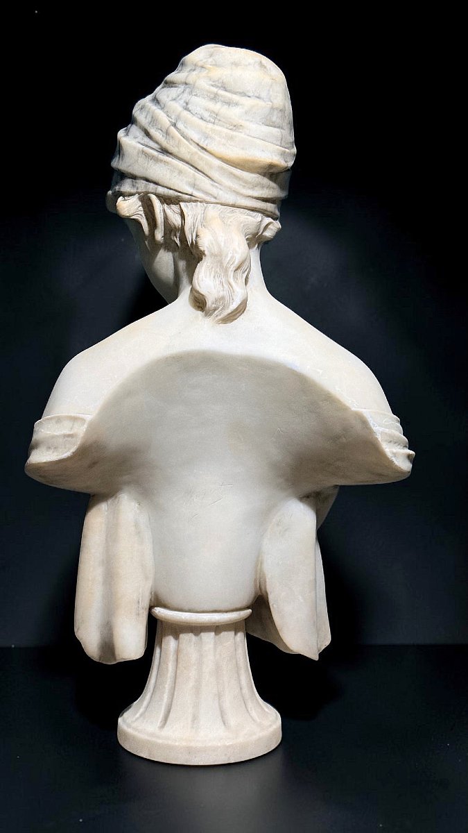Bust Depicting A Young Girl Of French Origin -photo-3