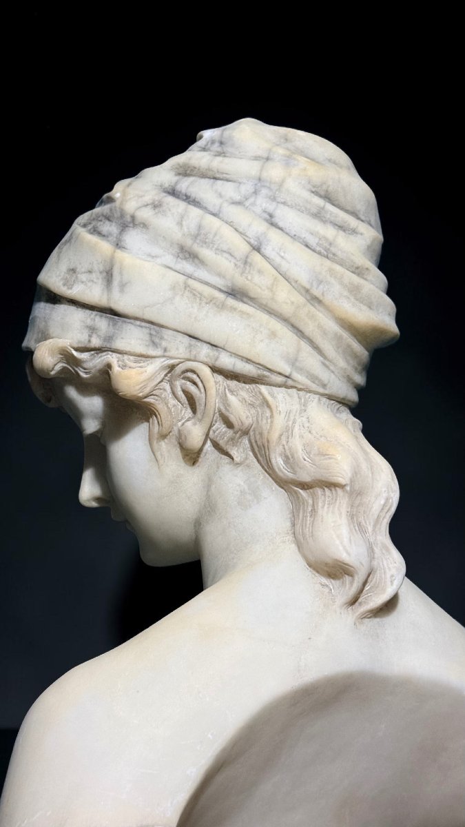 Bust Depicting A Young Girl Of French Origin -photo-4