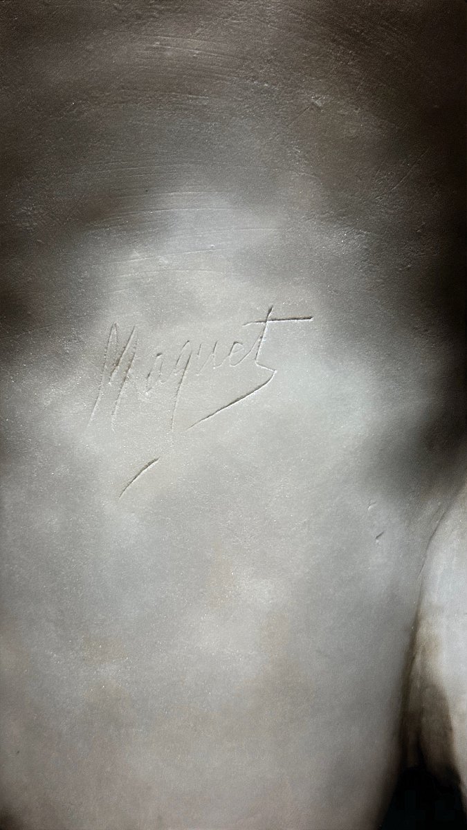 Bust Depicting A Young Girl Of French Origin -photo-5