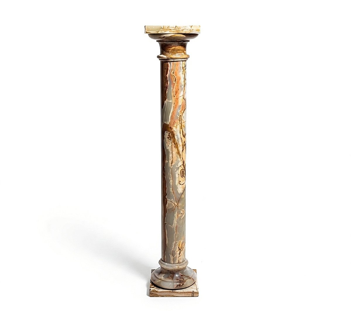 Column Made Of Rare Onyx 