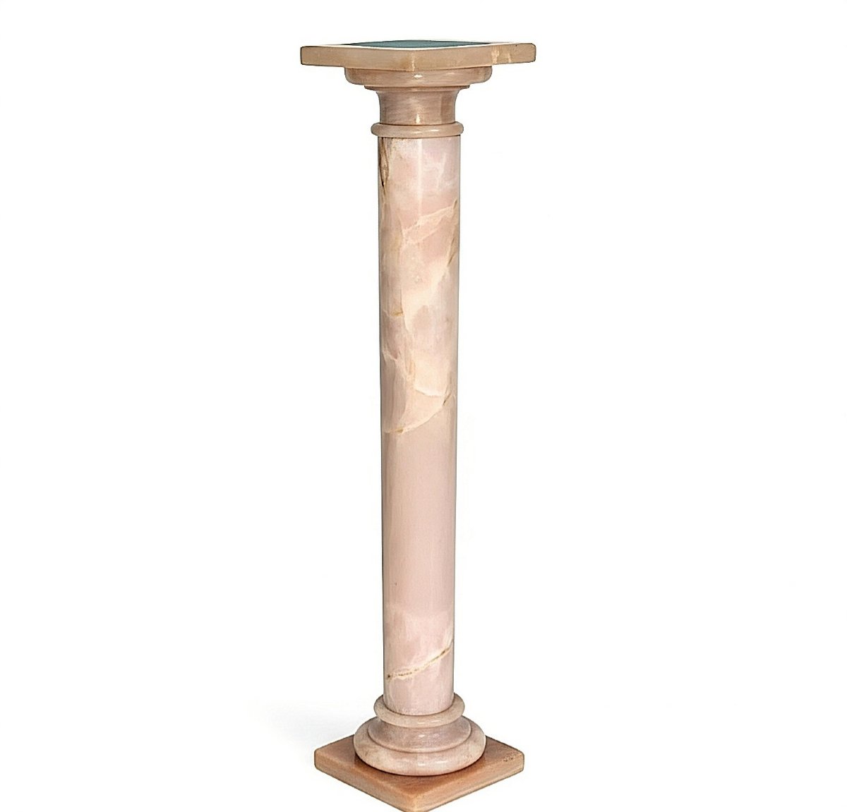 Chapiteau/Colonne en Marbre Rose 