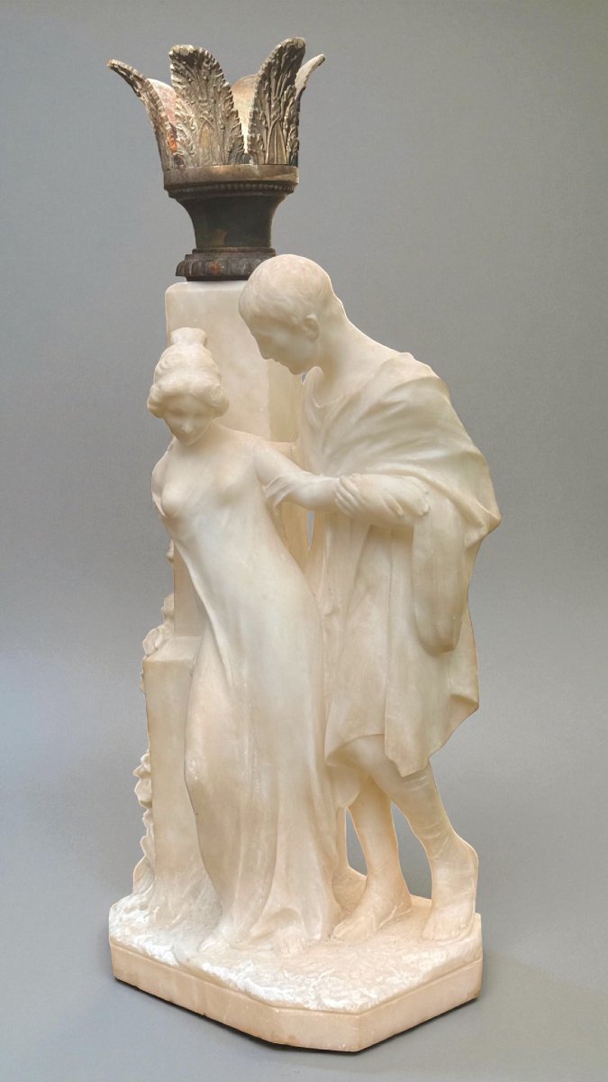 "a Couple Of Children In Love" By Eugenio Battiglia -photo-3