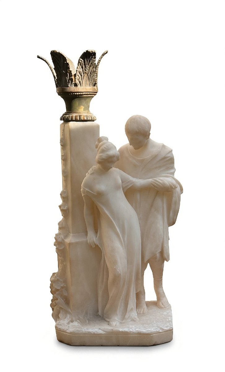 "a Couple Of Children In Love" By Eugenio Battiglia 