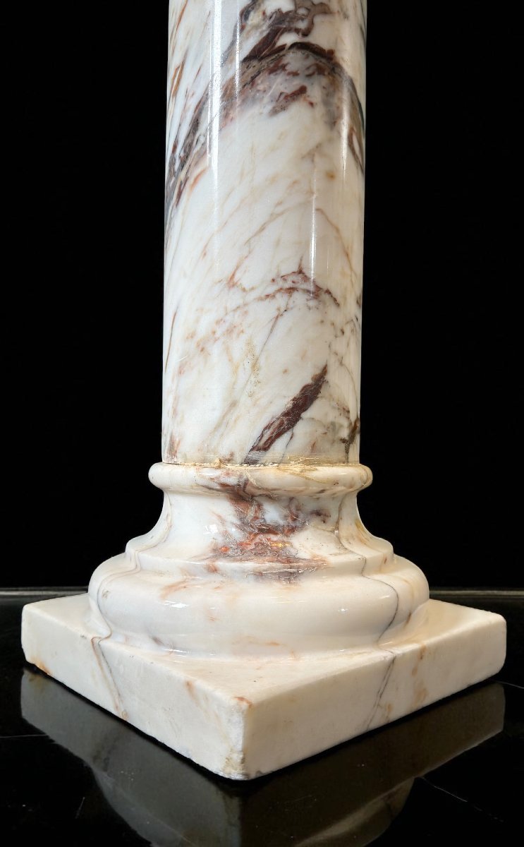 Fior Di Pesco Marble Column -photo-4
