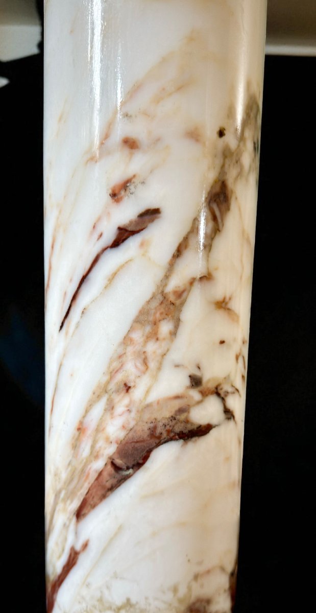Fior Di Pesco Marble Column -photo-2