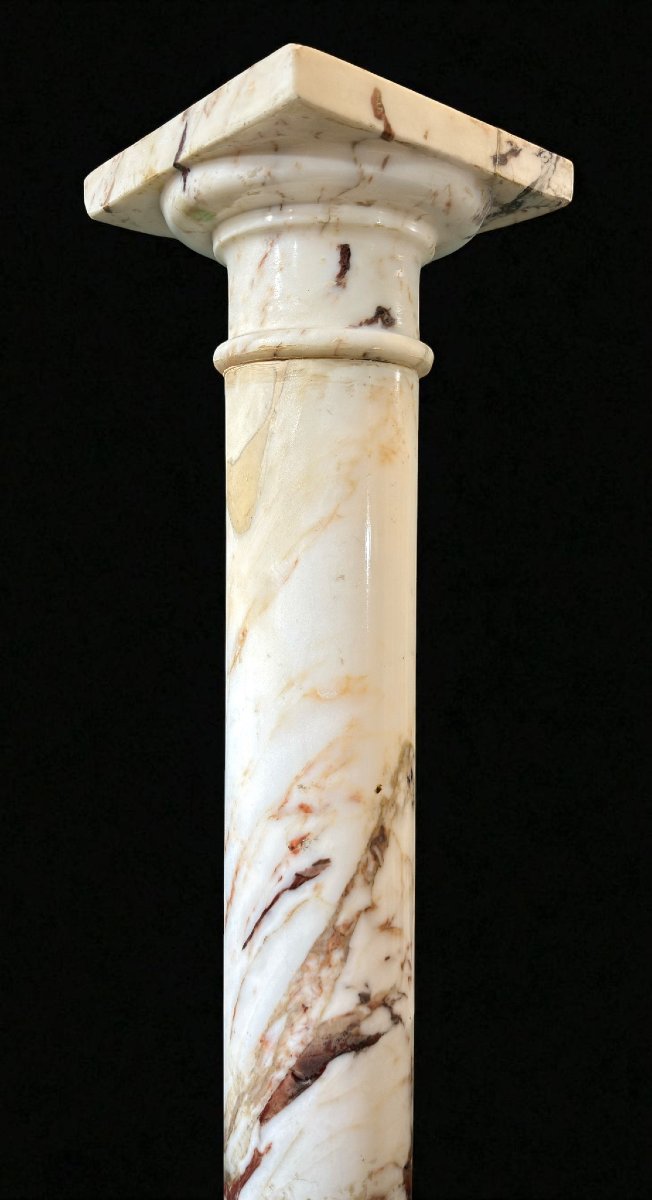 Fior Di Pesco Marble Column -photo-5