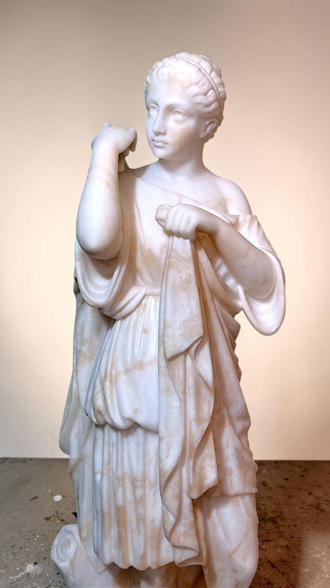 Statue représentant Diane de Gabi Marbre -photo-5