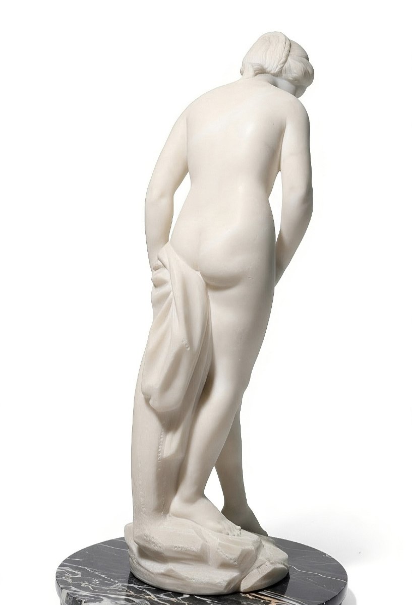 Statue représentant une femme nue Marbre -photo-7