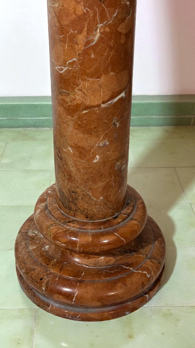Colonne en Marbre Rouge de Vérone-photo-2