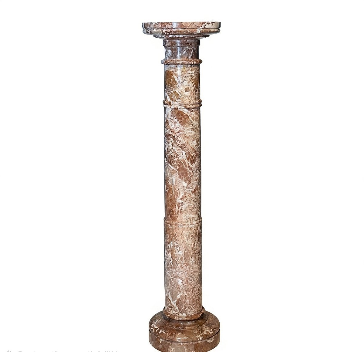 Column In Red Marble  