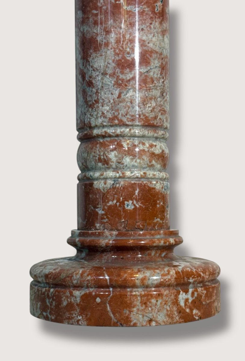 Colonne en Marbre Rouge-photo-2