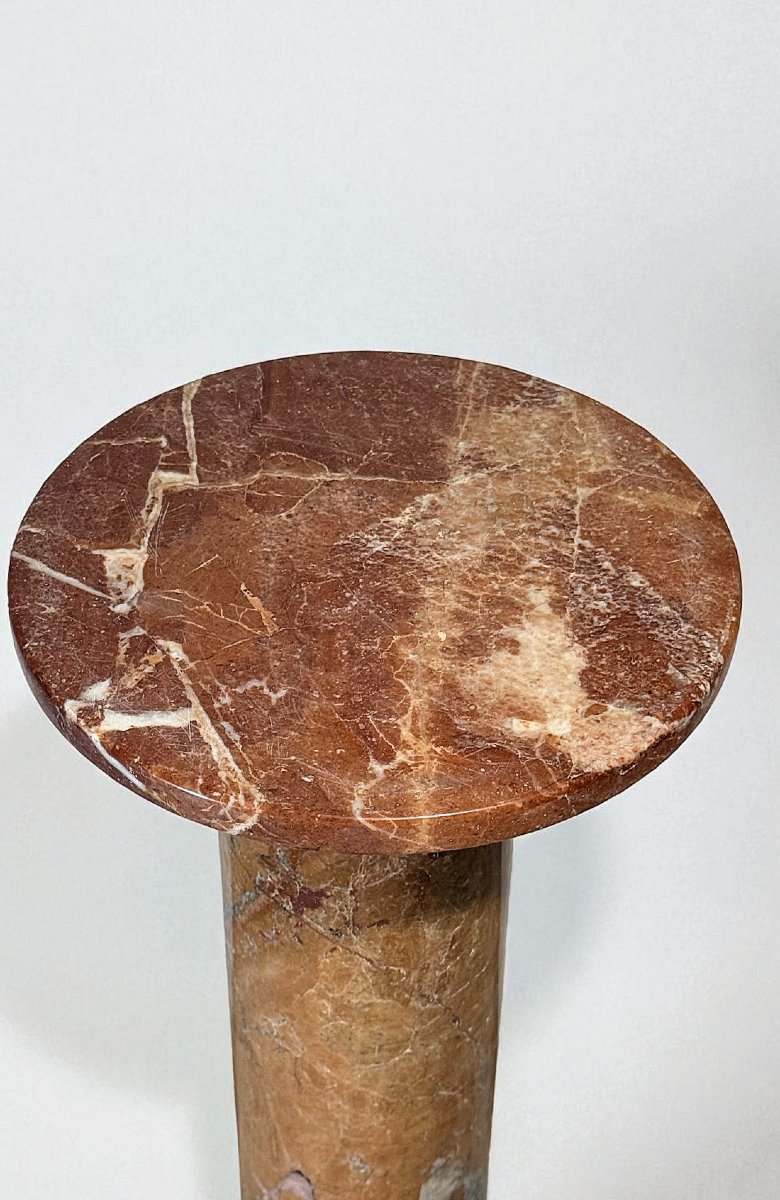 Column In Verona Red Marble  -photo-2