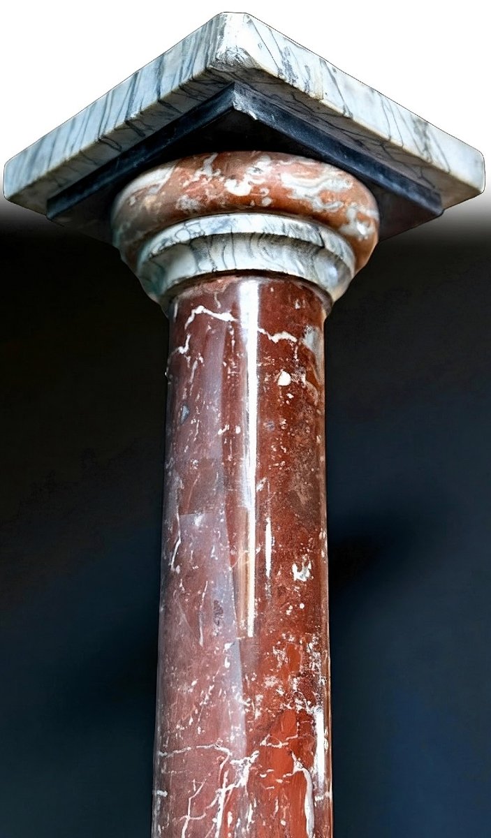Column In Red Marble  -photo-1