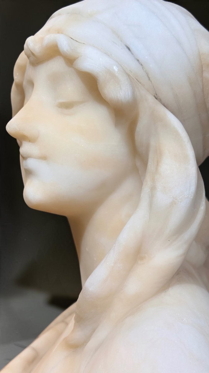 Bust Depicting A Young Woman Artnouveau -photo-4